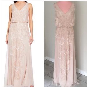 Beholden/ Adrianna Papell beaded gown